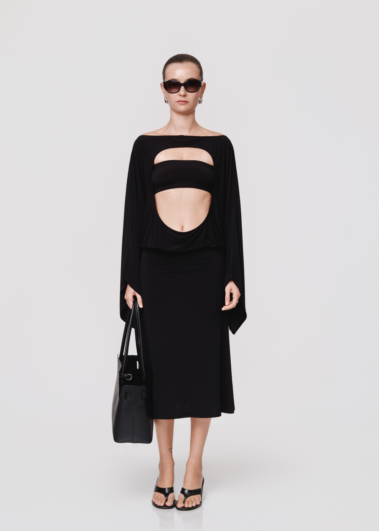 Draped Multiway Dress