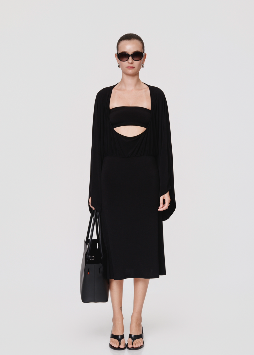 Draped Multiway Dress